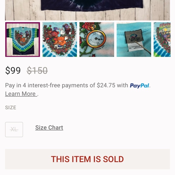 2006 Grateful Dead Jam Band T-shirt 💙⚡️❤️ - Picture 9 of 9